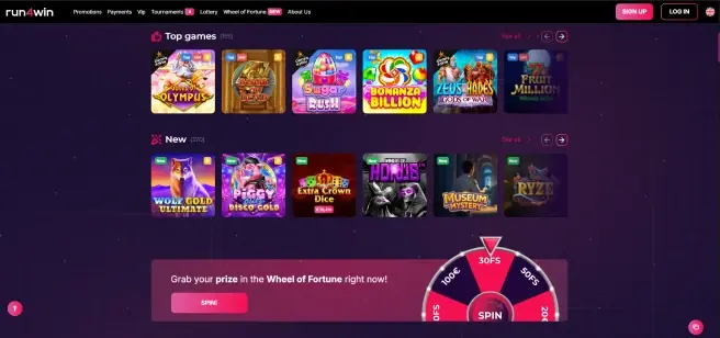 Run4Win Live Casino Games